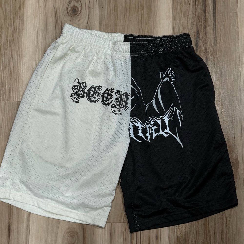 BeenTrill #BeenTrill# Colorblock Athletic Shorts Men’s Small